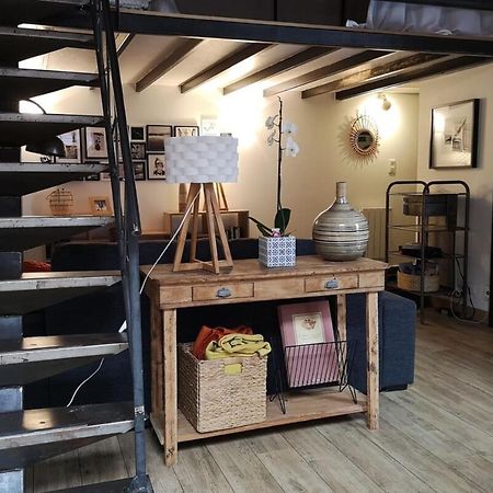Ferienwohnung Authentic Loft With Mezzanine & Exposed Stones Heart Of Lyon Exterior foto